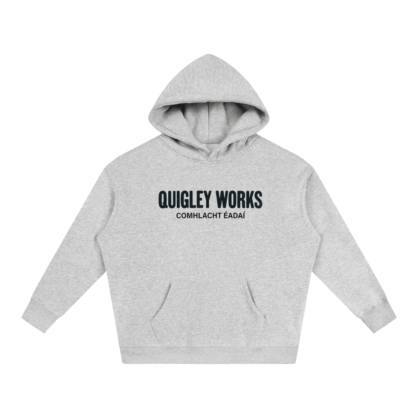 Quigley Works Basics Oversize Fleeced Hoodie