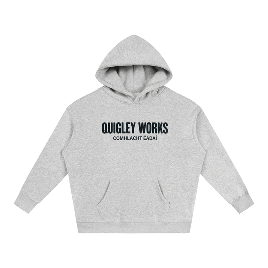 Quigley Works Basics Oversize Fleeced Hoodie