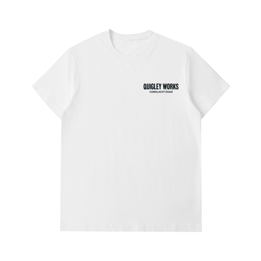 Quigley Works Esspresso Man Essential Heavyweight Cotton T-Shirt