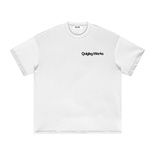 Quigley Works Irish Language School Heavyweight Earth Tone T-Shirt